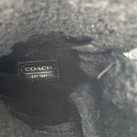 New Coach Shaine Nylon Women’s Snow / Winter Boots Size 5.5 with Coach Monogram - Picture 7 of 15